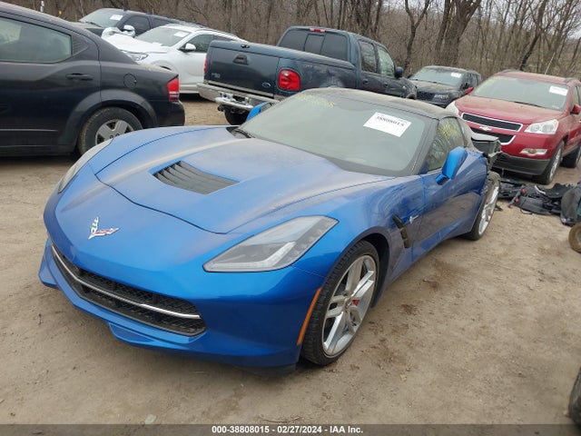 Chevrolet CORVETTE STINGRAY 2015 1G1YC2D77F5100694 Image 2