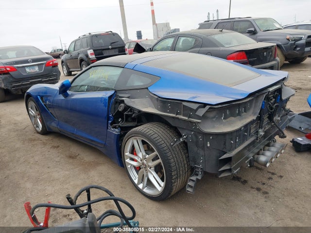 Chevrolet CORVETTE STINGRAY 2015 1G1YC2D77F5100694 Image 3