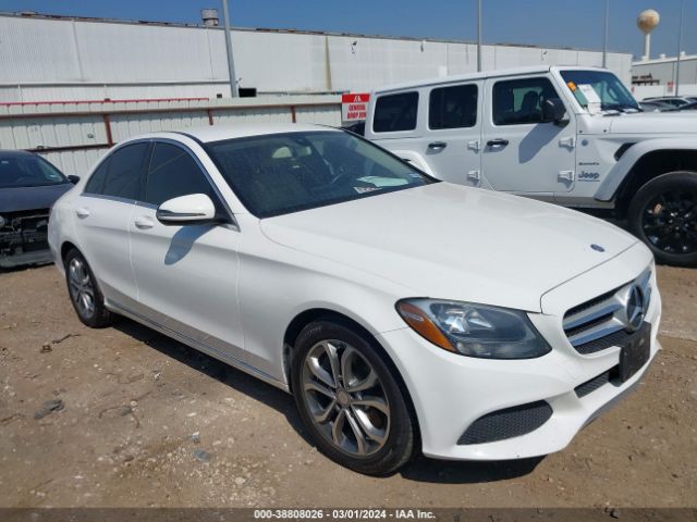 Aukcja sprzedaży 2016 Mercedes-benz C 300 Luxury/sport, vin: 55SWF4JB5GU161633, numer aukcji: 38808026