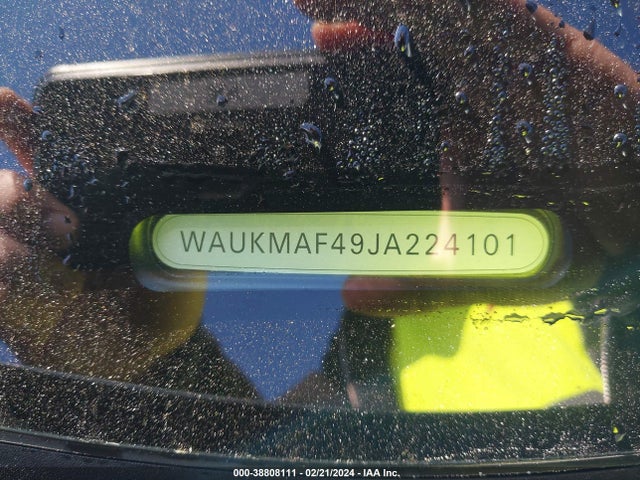 WAUKMAF49JA224101 Audi A4 2.0t Tech Ultra Premium/2.0t Ultra Premium