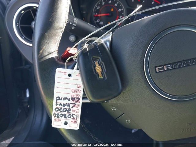 Chevrolet Camaro Rwd  1lt 2020 1G1FB1RS3L0143309 Image 11