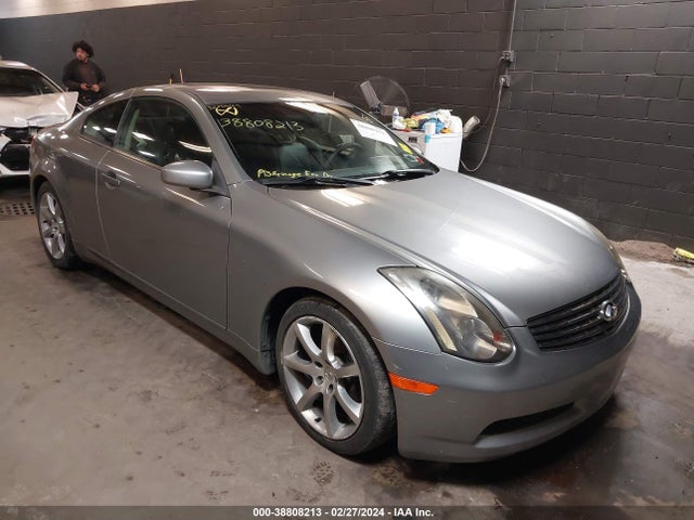 2003 INFINITI G35 LEATHER VIN: JNKCV54E03M222163