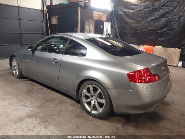 2003 INFINITI G35 LEATHER VIN: JNKCV54E03M222163