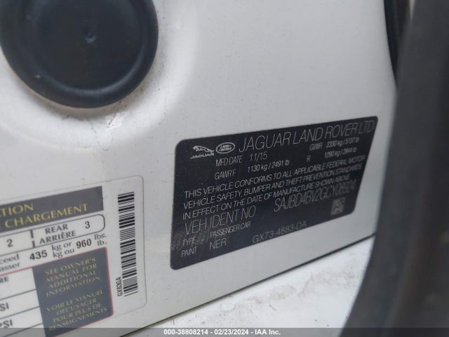 2016 JAGUAR XF SAJBD4BV2GCY08924 Photo 8