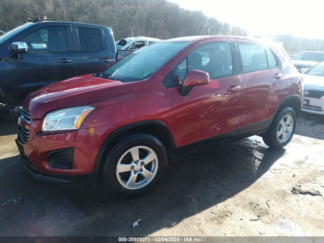 Chevrolet Trax 1ls 2015 KL7CJPSB5FB212663 Image 2