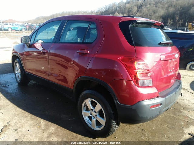 Chevrolet Trax 1ls 2015 KL7CJPSB5FB212663 Image 3