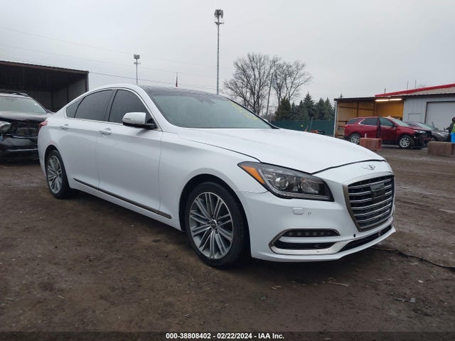 Genesis G80 3.8 2018 KMHGN4JE7JU254196 Image 1