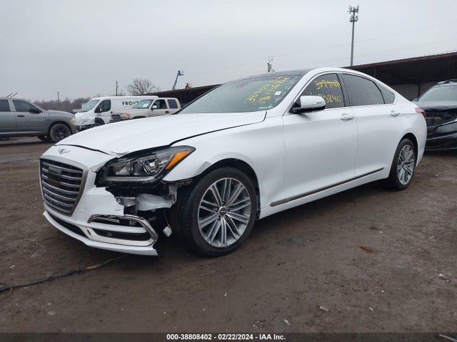Genesis G80 3.8 2018 KMHGN4JE7JU254196 Image 2