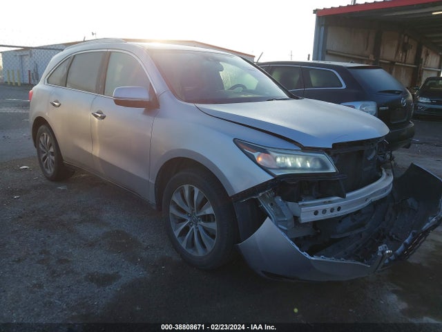 Acura Mdx Technology Package 2014 5FRYD4H45EB021388 Image 1