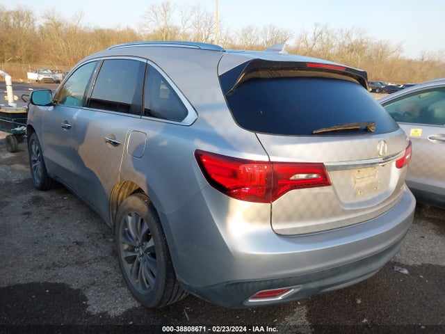 Acura Mdx Technology Package 2014 5FRYD4H45EB021388 Image 3