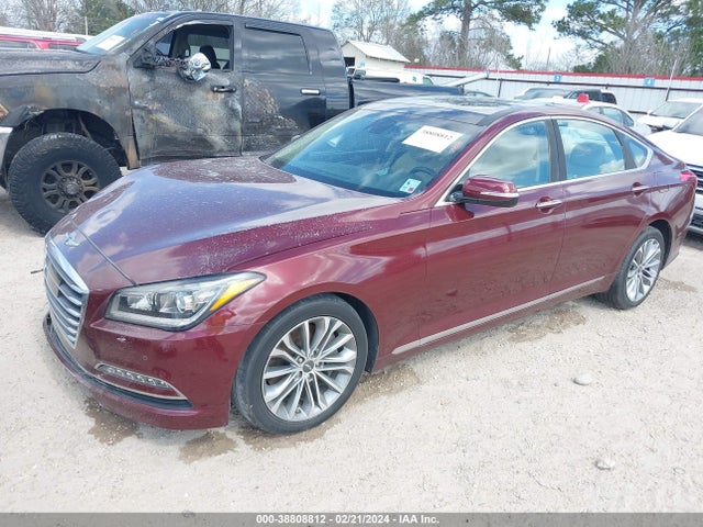 Genesis G80 3.8 2017 KMHGN4JE8HU167823 Image 2