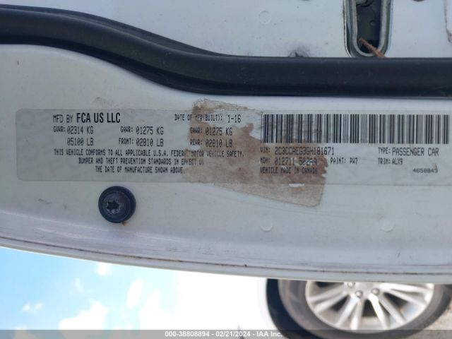 2C3CCAEG3GH181671 Chrysler 300C