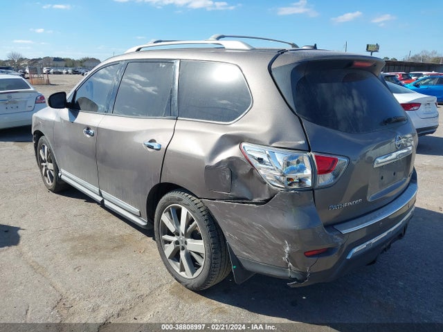2014 NISSAN PATHFINDER PLATINUM VIN: 5N1AR2MN9EC614218