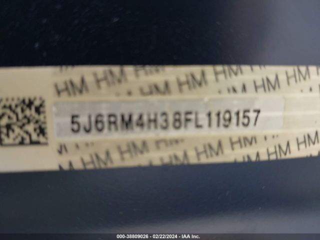 5J6RM4H38FL119157 Honda CR-V LX