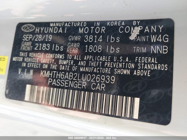 Hyundai Veloster Turbo R-spec 2020 KMHTH6AB2LU026939 Image 9