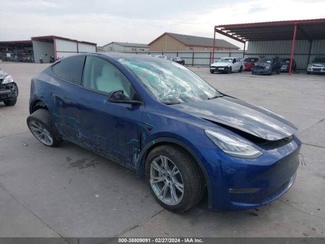 Auction sale of the 2021 Tesla Model Y Long Range Dual Motor All-wheel Drive, vin: 5YJYGDEE2MF193026, lot number: 38809091