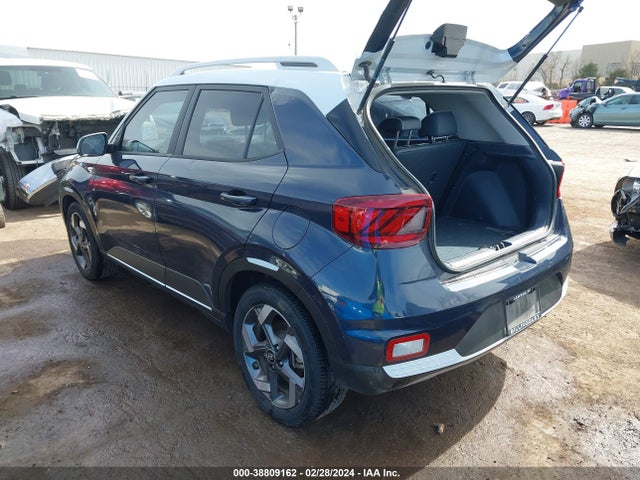 Hyundai Venue Denim 2020 KMHRC8A37LU022558 Image 3