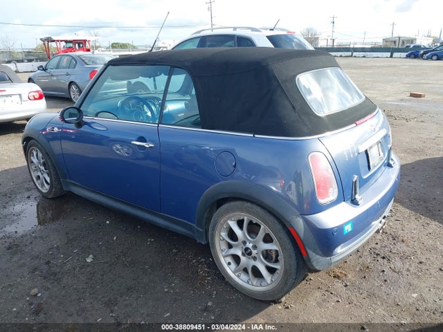 2006 MINI COOPER S WMWRH33506TF88059 Photo 2