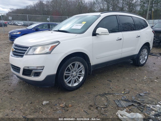 Chevrolet Traverse 1lt 2014 1GNKRGKDXEJ305828 Image 2