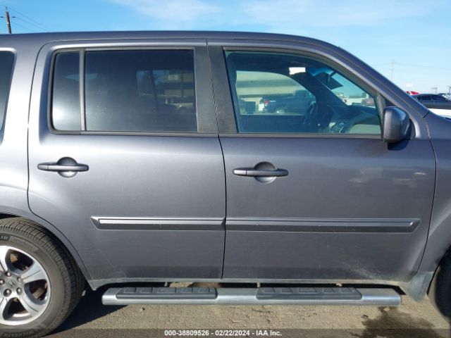 5FNYF4H38FB037900 Honda PILOT SE