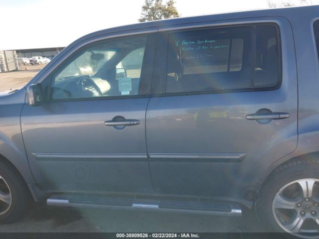 5FNYF4H38FB037900 Honda PILOT SE