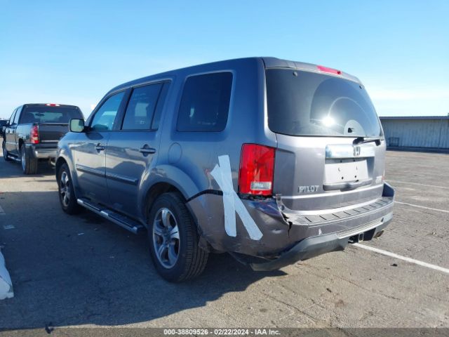 5FNYF4H38FB037900 Honda PILOT SE