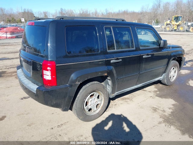 2007 JEEP PATRIOT SPORT VIN: 1J8FF28W87D395795