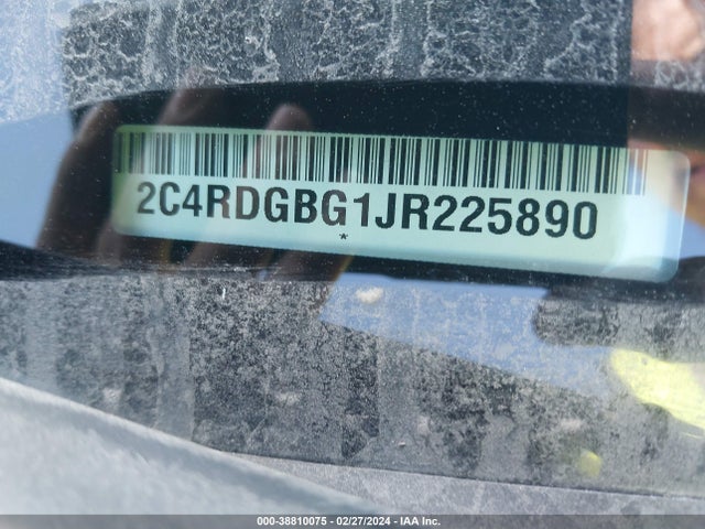Dodge Grand Caravan Se 2018 2C4RDGBG1JR225890 Image 9