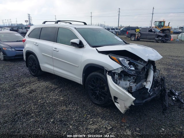 Toyota Highlander Limited Platinum 2019 5TDDZRFH9KS921741 zdjęcie główne