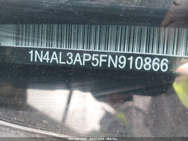 Nissan Altima 2.5 S 2015 1N4AL3AP5FN910866 Image 9