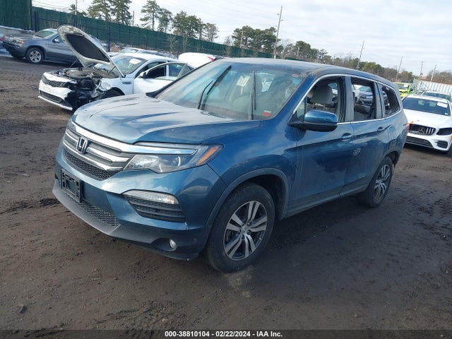 Honda Pilot Ex 2018 5FNYF6H30JB008637 Image 2