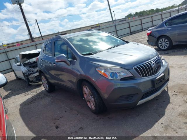 2015 Buick Encore მანქანა იყიდება აუქციონზე, vin: KL4CJASB5FB167489, აუქციონის ნომერი: 38810123