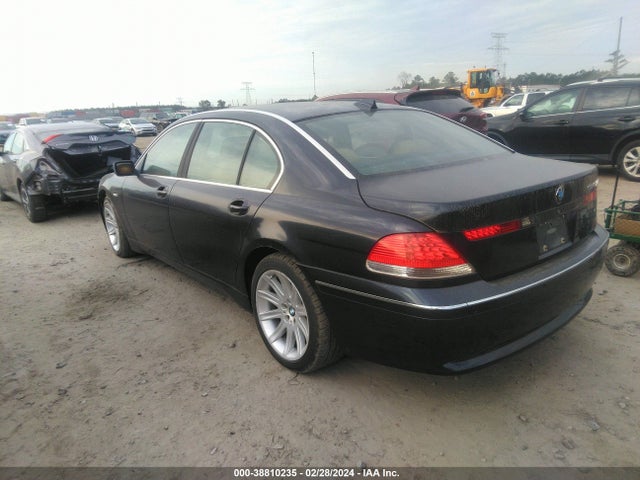 2003 BMW 745LI VIN: WBAGN63483DS43342