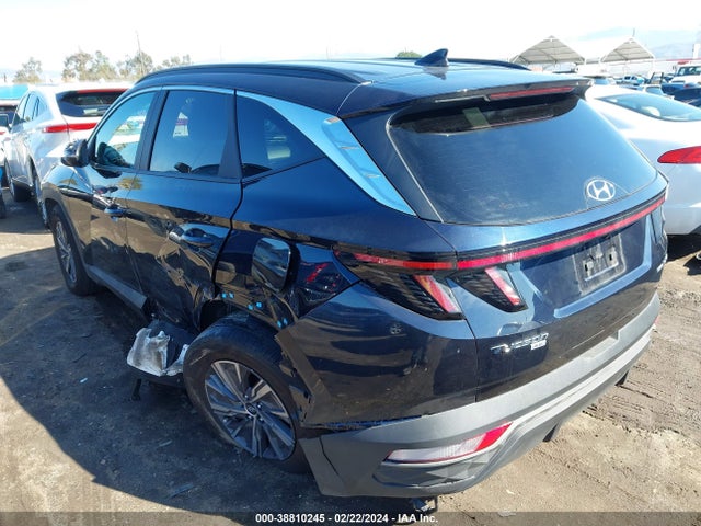 KM8JBCA15NU072539 Hyundai Tucson Hybrid Blue