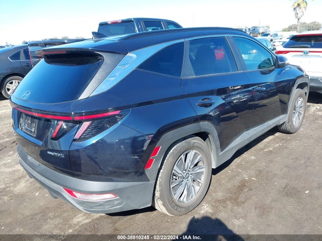 KM8JBCA15NU072539 Hyundai Tucson Hybrid Blue