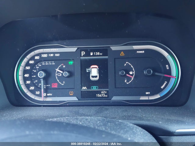 KM8JBCA15NU072539 Hyundai Tucson Hybrid Blue
