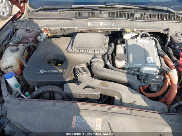 2017 FORD FUSION HYBRID SE VIN: 3FA6P0LU8HR271975