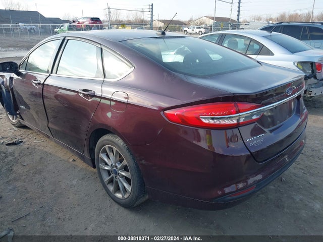2017 FORD FUSION HYBRID SE VIN: 3FA6P0LU8HR271975