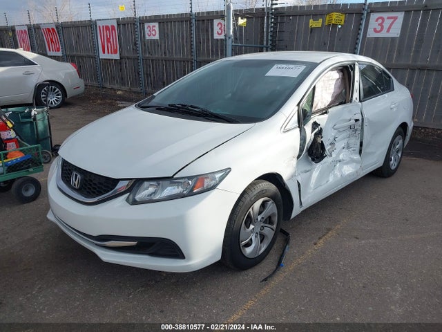 Honda Civic Lx 2015 2HGFB2F54FH513034 Image 2