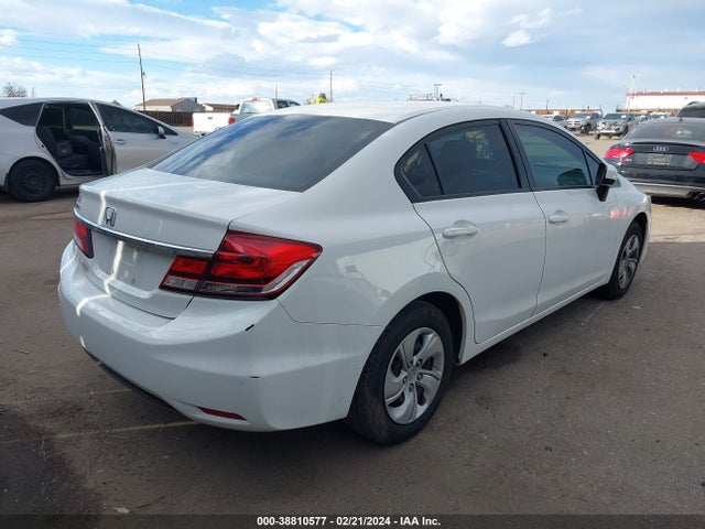 Honda Civic Lx 2015 2HGFB2F54FH513034 Image 4
