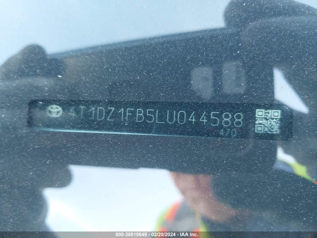 Toyota AVALON LIMITED 2020 4T1DZ1FB5LU044588 Image 9