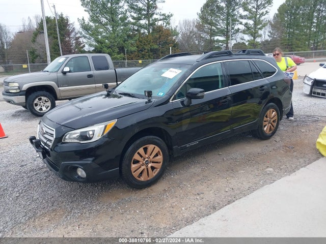 2016 SUBARU OUTBACK 2.5I PREMIUM VIN: 4S4BSAFC2G3322363