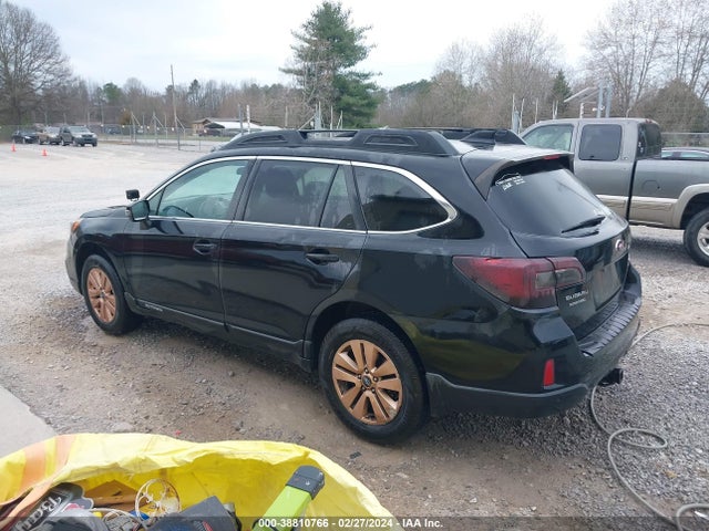 2016 SUBARU OUTBACK 2.5I PREMIUM VIN: 4S4BSAFC2G3322363
