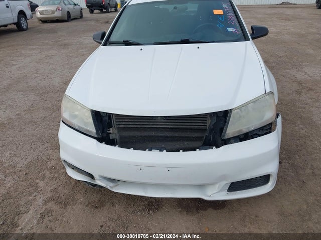 2013 DODGE AVENGER SE VIN: 1C3CDZAB3DN661508