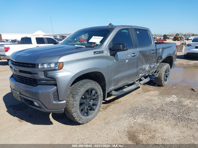Aukcja sprzedaży 2021 Chevrolet Silverado 1500 4wd  Short Bed Rst, vin: 3GCUYEET0MG268204, numer aukcji: 38810845