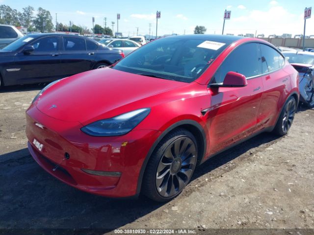 7SAYGDEF5NF314760 Tesla Model Y Performance Dual Motor All-wheel Drive