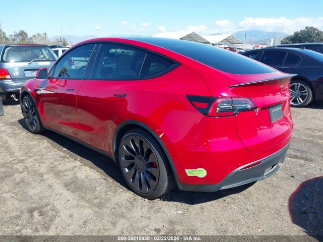 7SAYGDEF5NF314760 Tesla Model Y Performance Dual Motor All-wheel Drive