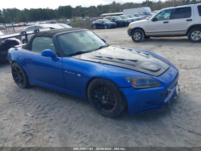 2002 HONDA S2000 JHMAP11452T009221