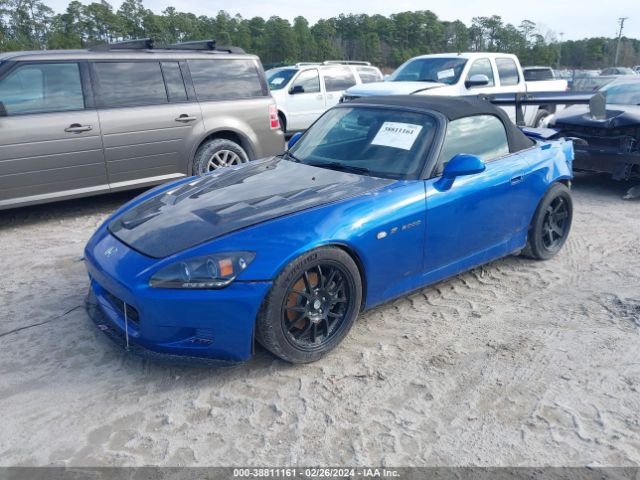 2002 HONDA S2000 JHMAP11452T009221 Photo 1