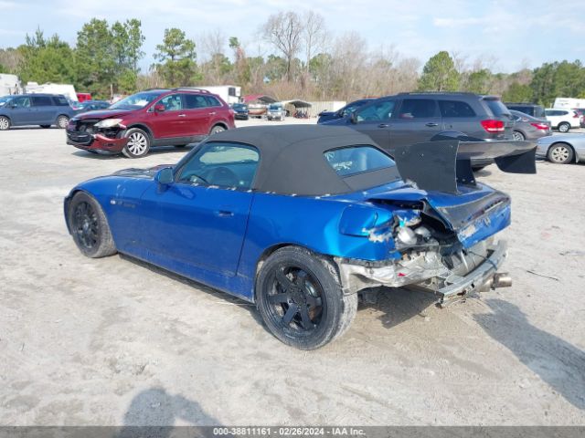 2002 HONDA S2000 JHMAP11452T009221 Photo 2